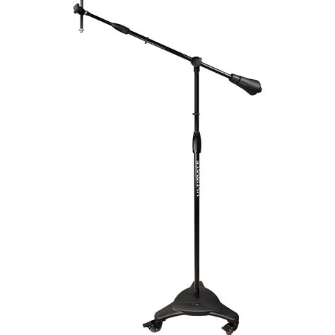 Studio boom - Jul 16, 2004 · Studio Boom with 7 inch Mini Boom Extension and Casters . This stand includes nearly everything you need for starting a studio project. At its core is a telescoping vertical shaft and an extra long telescoping boom with a solid steel counterweight. The 40-teeth boom clutch means non-slip locking power. 